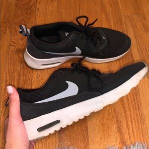 Black and White Nike Air Max Thea